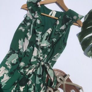 Maxi length beautiful floral dress